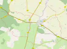 Voies routières de la commune