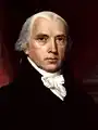 James Madison (1751-1836), quatrième président.