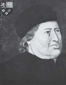 Jean II de Glymes (nl), dit « "Metten Lippen" ».