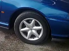 Jante BBS 15 pouces (16 pouces sur V6 et HDi)