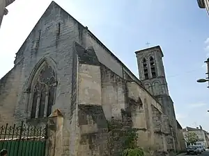 Façade arrière et clocher