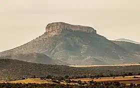 Vue sur le djebel Mahseur.