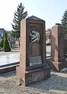 Sépulture de Jean-Jacques Weigel.