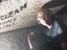 Jean-Pierre Houdin sous les chevrons de Khéops