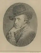 Jean-Urbain Guérin, Portrait de Franz Gabriel Fiesinger, (1752-1807) Strasbourg, Cabinet des Estampes et des Dessins