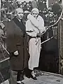 Jean Jules-Verne et Lady Wilkins en 1931.