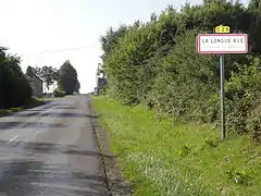 Entrée de La Longue Rue.