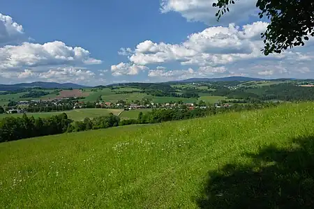 Jedlí : vue générale.