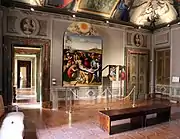 Vue opposée des Salles de la Pinacothèque.