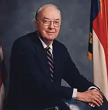 Portrait officiel du sénateur Jesse Helms