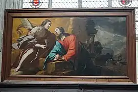 Par Jacques de Létin Jésus au jardin des oliviers.