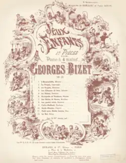 Image illustrative de l’article Jeux d'enfants (Bizet)