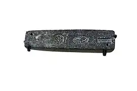 Moule à bijoux provenant de Minet el-Beidha. Musée du Louvre.