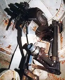 Jumelage sous tourelle.