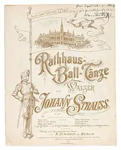 Image illustrative de l’article Rathausball-Tänze