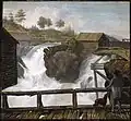 Hønefossen, 1819, Oslo, musée national de l'Art, de l'Architecture et du Design.