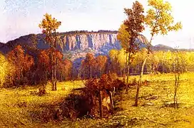 John Ferguson Weir (en), East Rock, New Haven, vers 1901