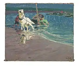 The White Horse (Horse at the Ford), 1917, Musée d'Art d'Indianapolis