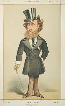 John Townshend (1856-1863), par ATn (Vanity Fair)