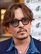 Johnny Depp, acteur et réalisateur américain.