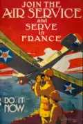 Join the air service and serve in France (affiche, 1917)