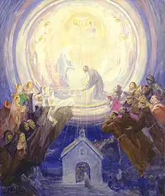 L'Apothéose du glorieux Saint François d'Assise, José Benlliure y Gil.