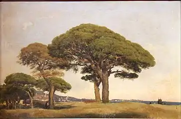 Les Pins de la Bocca, Grasse, musée d'art et d'histoire de Provence.