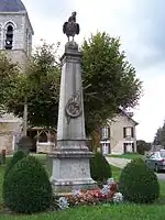 Le monument aux morts.