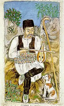 Joueur de lyre de Lemnos  Musée Theophilos, Mytilène.