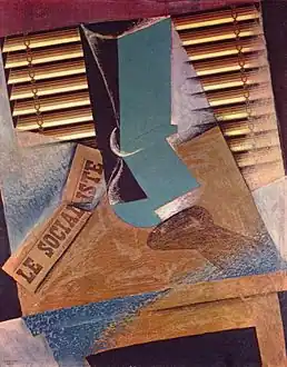 Juan Gris, La Jalousie, 1914, Londres, Tate Modern.
