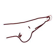 Tsumasaki, pointe du pied.