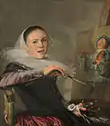 Autoportrait, de Judith Leyster