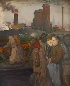 Mineurs (vers 1900), Saint-Pétersbourg, musée de l'Ermitage.