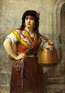 La Porteuse d'eau, localisation inconnue.