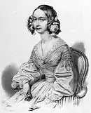 Julie Dorus-Gras, créatrice du rôle d’Isabeau de Bavière