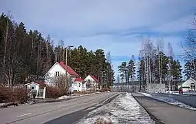 Rue Saaritie à Muuratsalo