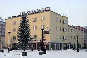 Siège du journal Kainuun Sanomat à Kajaani.