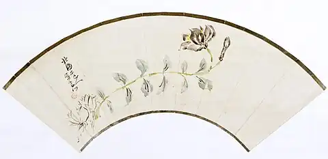 Kamchatka Lily, by Matsuura Takeshirō (Hakodate City Central Library) (Municipal Tangible Cultural Property)