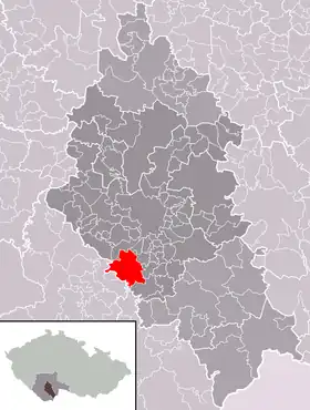 Localisation de Kamenný Újezd