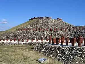 Kamezuka Kofun restauré à Ōita