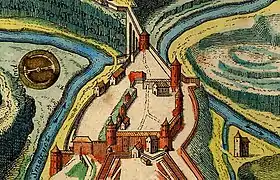 Carte de Nicolas de Fer en 1691