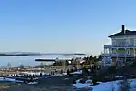 Vue du fleuve Saint-Laurent à la hauteur de Kamouraska