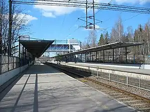 La gare de Kannelmäki.
