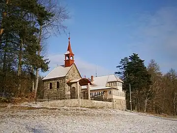 Chapelle à Olšany.