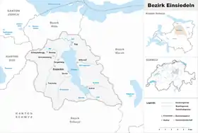 Localisation de District d'Einsiedeln