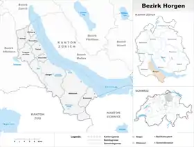 Localisation de District de Horgen