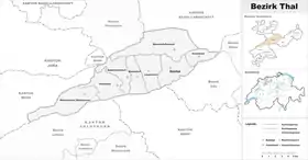 Localisation de District de Thal