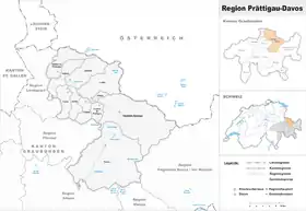 Localisation de Région de Prättigau/Davos