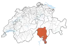 Localisation de Tessin