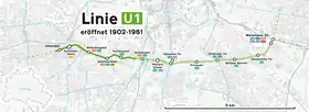 Image illustrative de l’article Ligne 1 du métro de Berlin